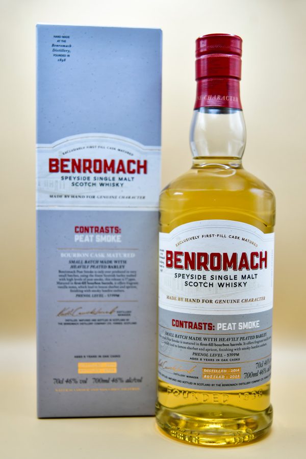 Benromach 8 Jahre 2014/2023 Contrasts: Peat Smoke, 46%
