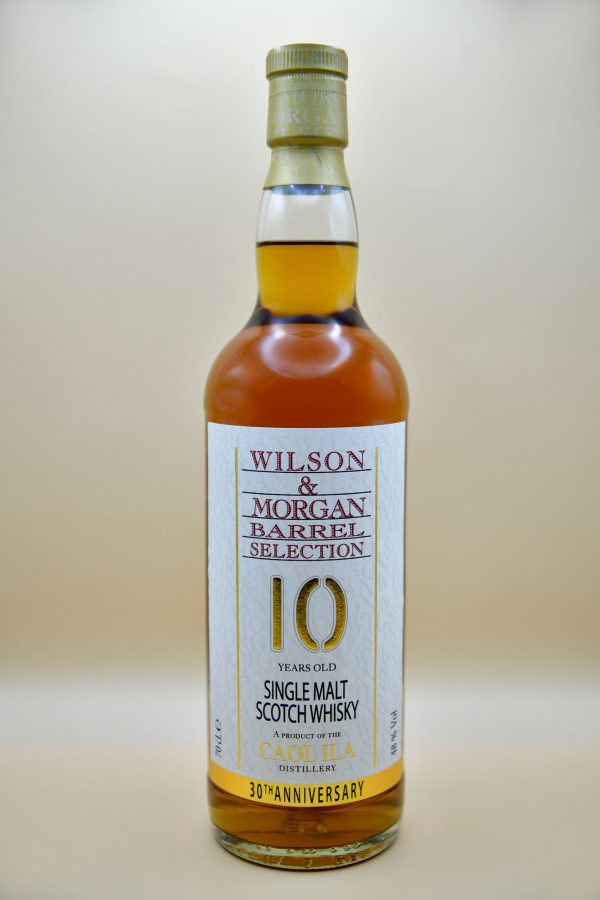 Caol Ila 10 Jahre 2013/2023 30th Anniversary (ohne Verpackung) - Wilson & Morgan, 48%