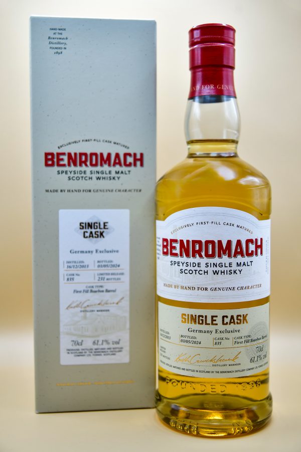 Benromach 2013/2024 Single Cask No. 835, 61,1%
