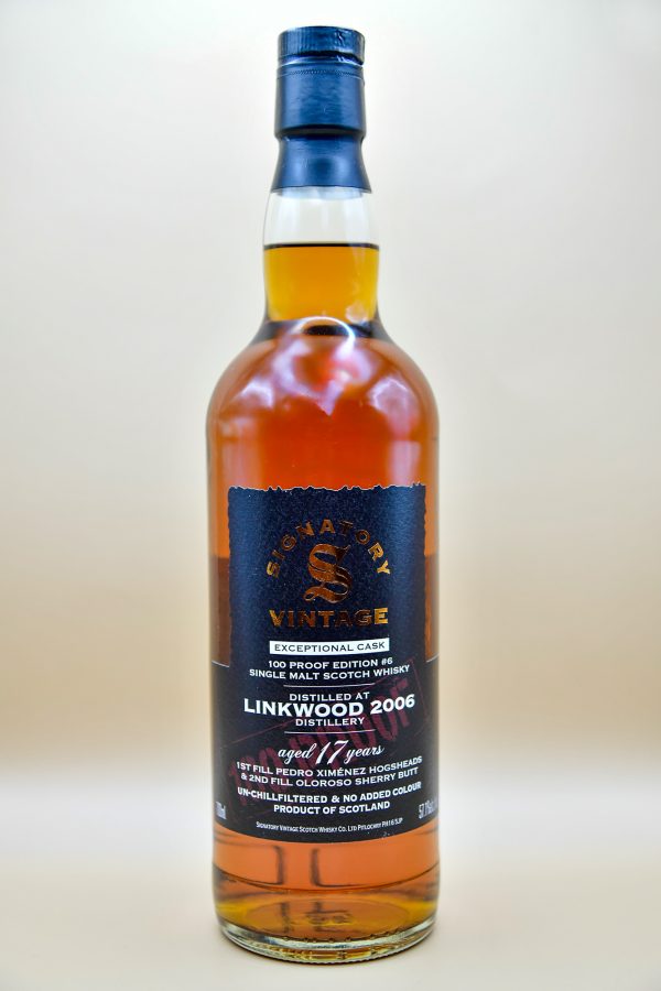 Linkwood 17 Jahre 2006 Exceptional Cask 100 Proof Edition #6 - Signatory, 57,1%