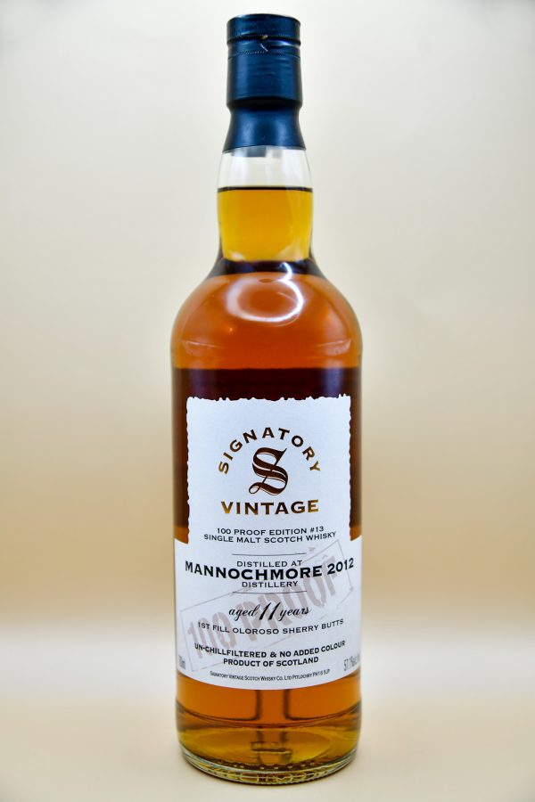 Mannochmore 11 Jahre 2012 100 Proof Edition #13 - Signatory, 57,1%