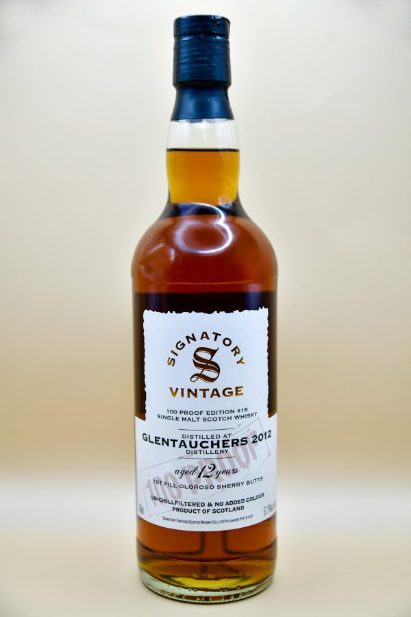 Glentauchers 12 Jahre 2012 100 Proof Edition #18 - Signatory, 57,1%