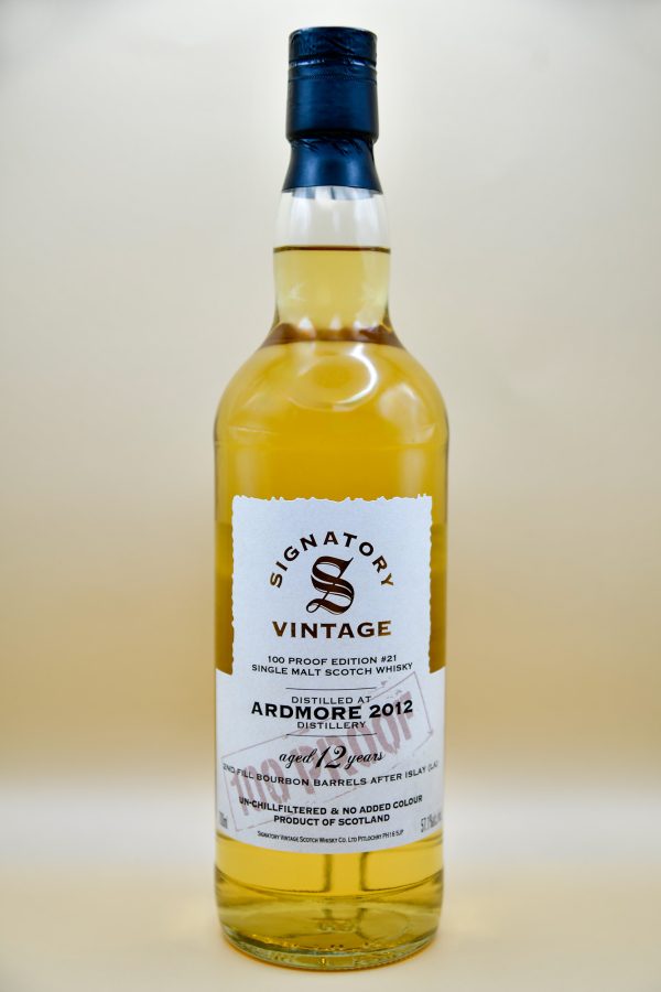 Ardmore 12 Jahre 2012 100 Proof Edition #21 - Signatory, 57,1%