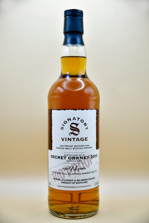 Secret Orkney 14 Jahre 2010 100 Proof Edition #23 - Signatory, 57,1%