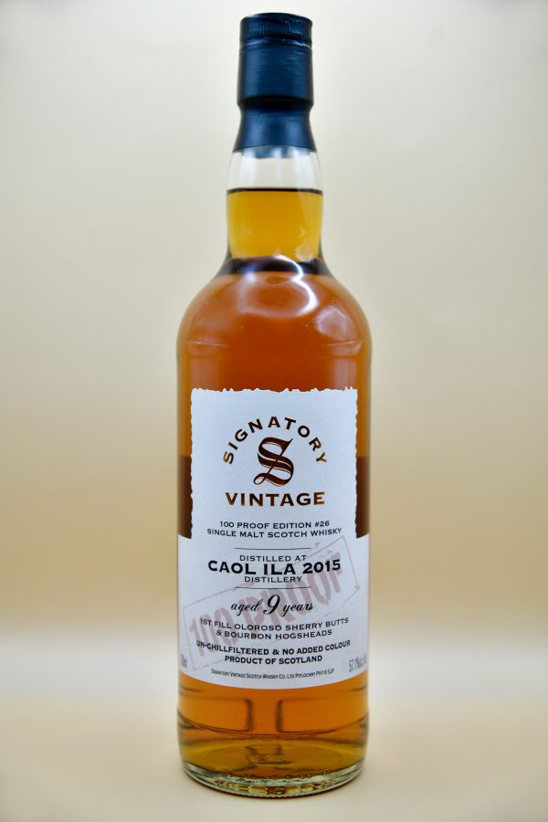Caol Ila 9 Jahre 2015 100 Proof Edition #26 - Signatory, 57,1%