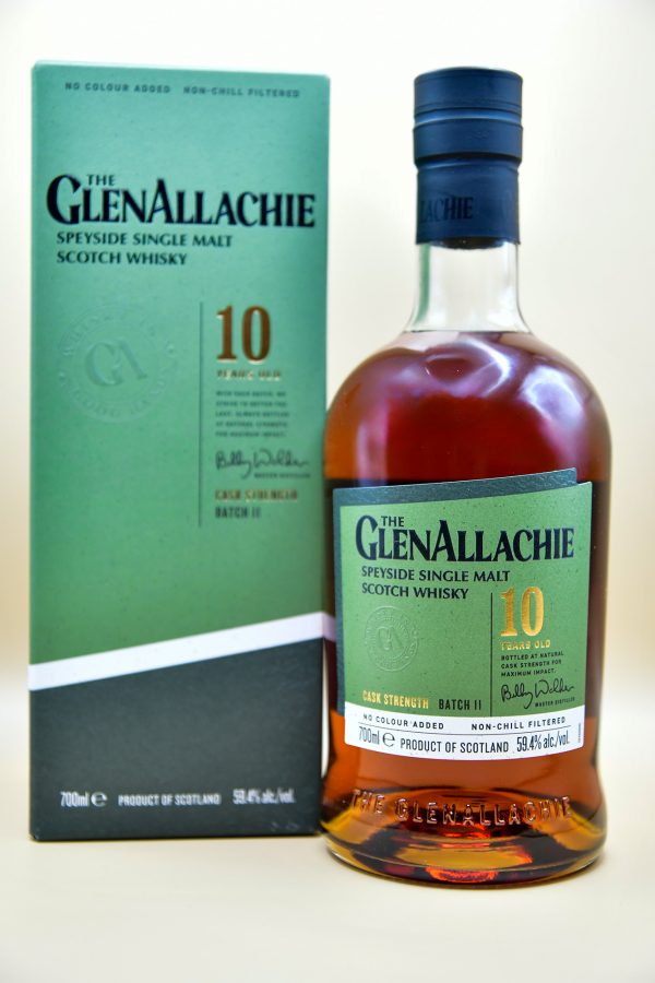 GlenAllachie 10 Jahre Cask Strength Batch 11, 59,4%
