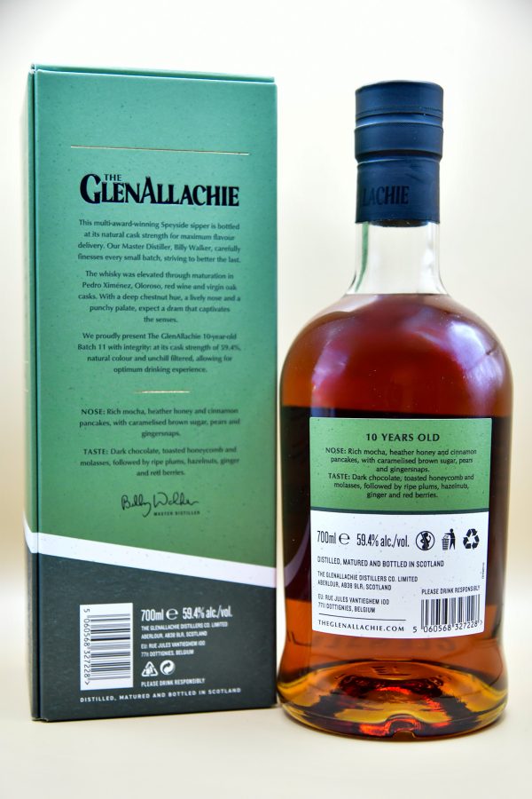 GlenAllachie 10 Jahre Cask Strength Batch 11, 59,4% – Bild 2