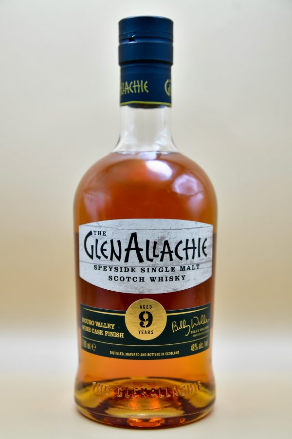 GlenAllachie 9 Jahre Douro Valley Wine Cask Finish (ohne Verpackung), 48%