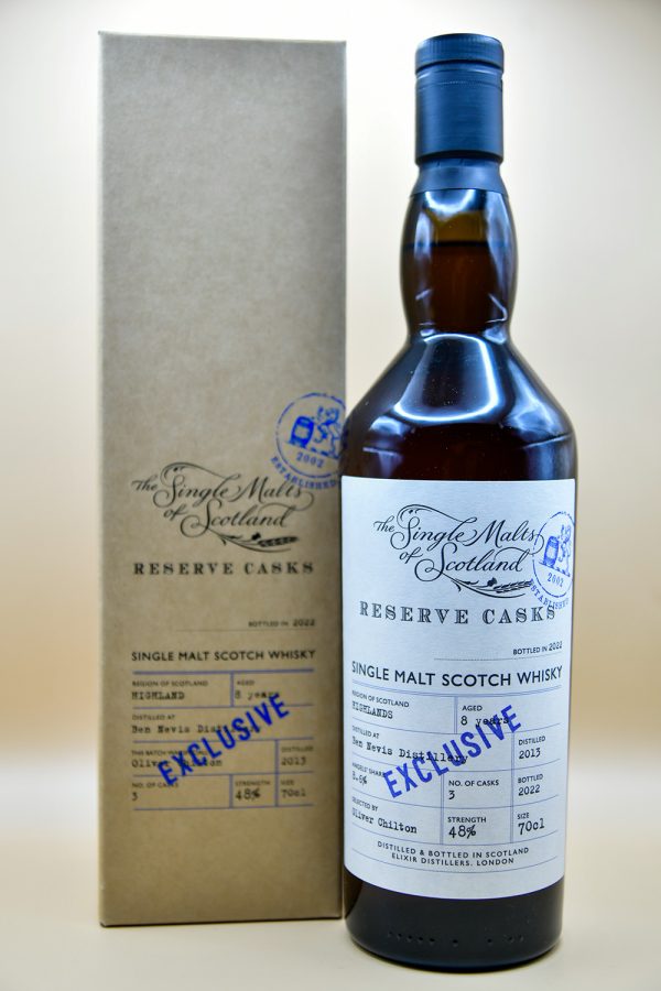 Ben Nevis 8 Jahre 2013/2022 Reserve Casks Exclusive (SMoS), 48%