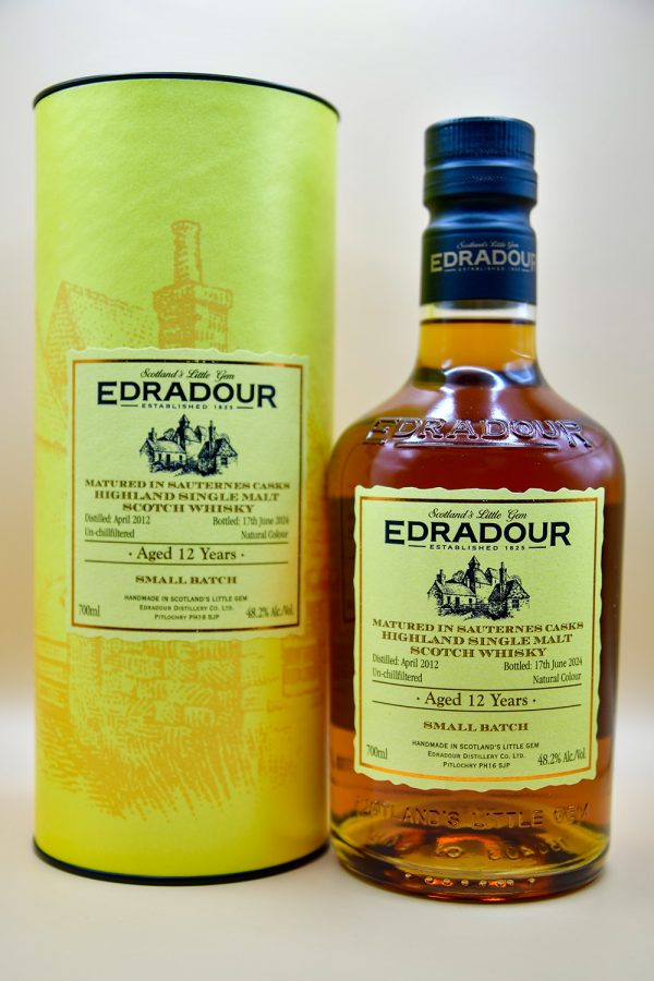 Edradour 12 Jahre 2012/2024 Sauternes Cask Small Batch, 48,2%