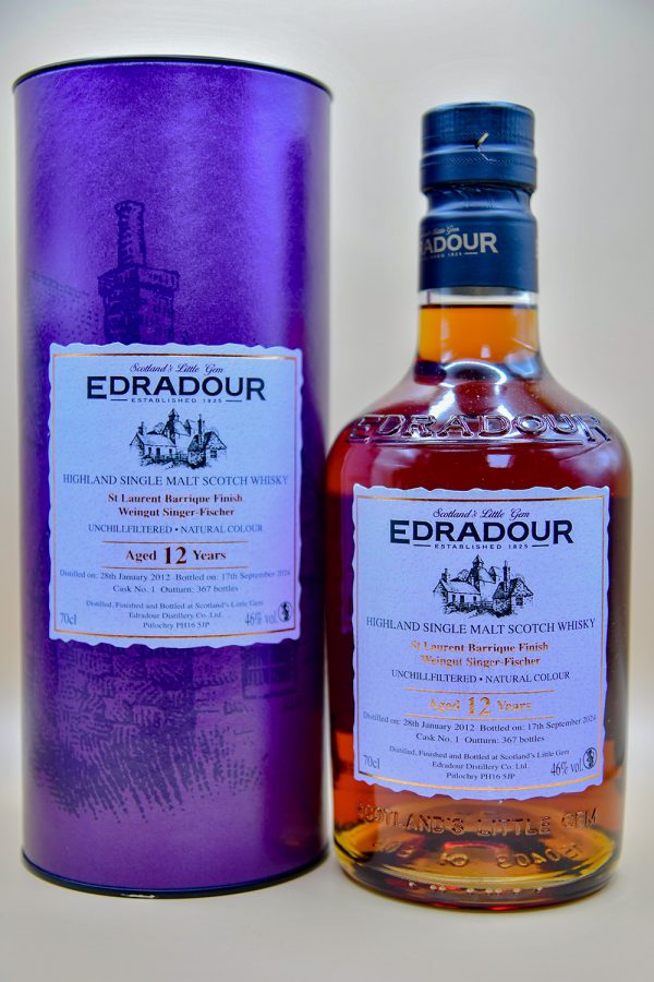 Edradour 12 Jahre 2012/2024 St Laurent Barrique Finish, 46%