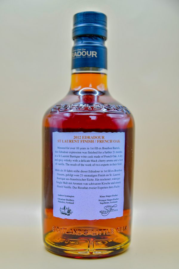 Edradour 12 Jahre 2012/2024 St Laurent Barrique Finish, 46% – Bild 2