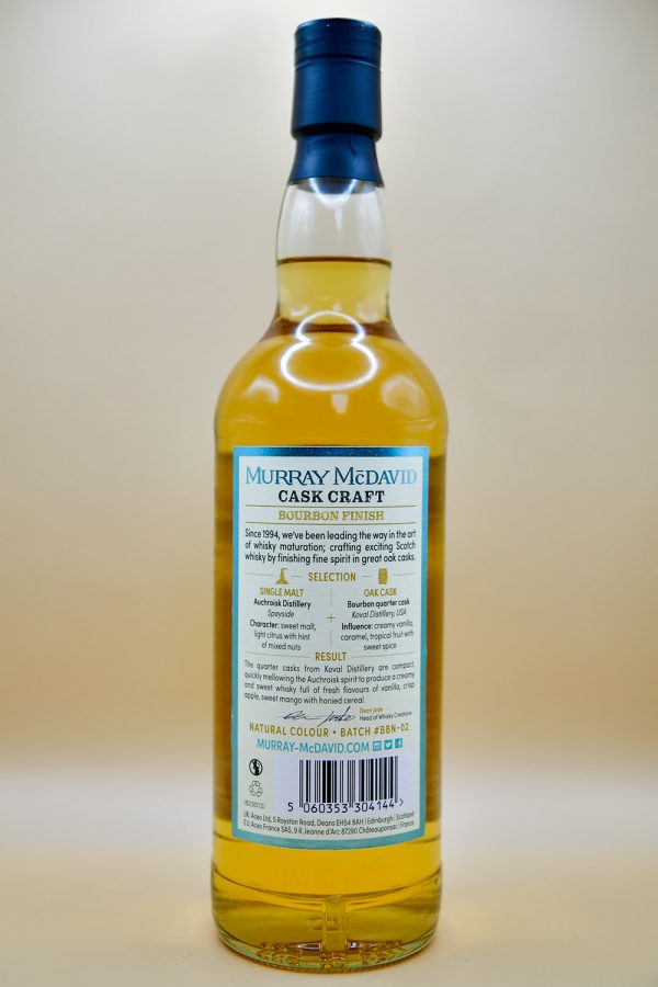 Auchroisk Cask Craft Bourbon Finish – Murray McDavid, 44,5% – Bild 2