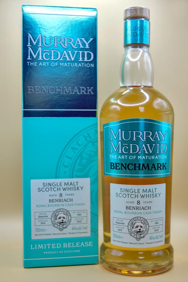 Benriach 8 Jahre 2013/2022 – Murray McDavid, 46%