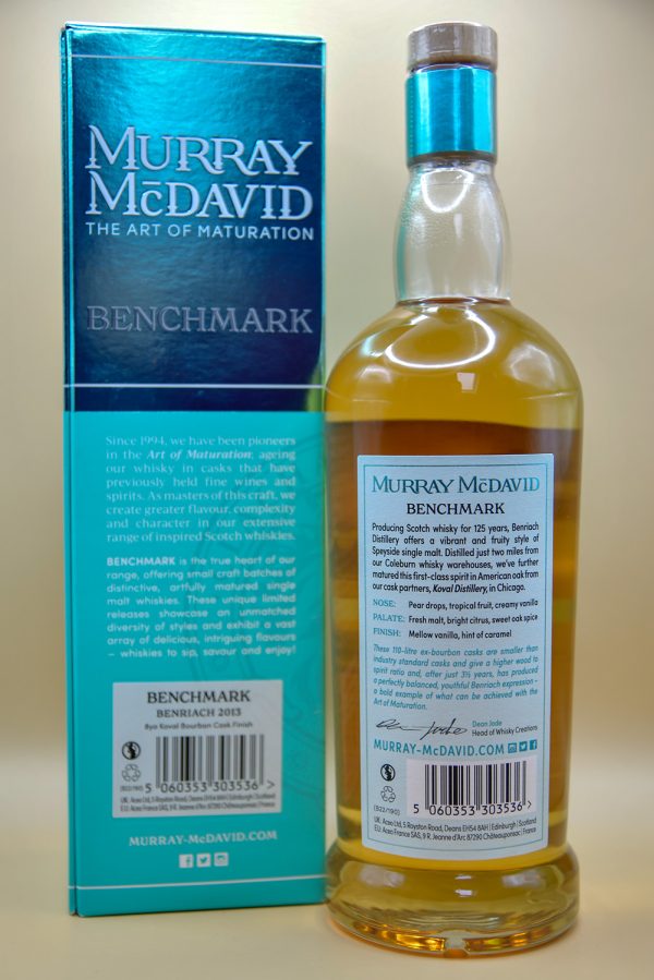 Benriach 8 Jahre 2013/2022 – Murray McDavid, 46% – Bild 2