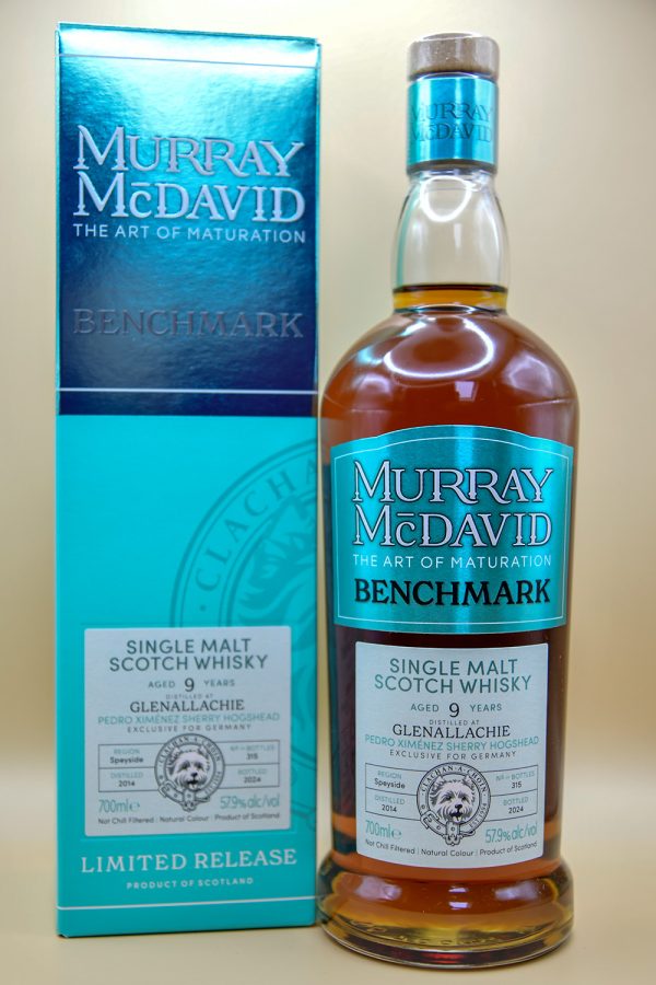 GlenAllachie 9 Jahre 2014/2024 – Murray McDavid, 57,9%