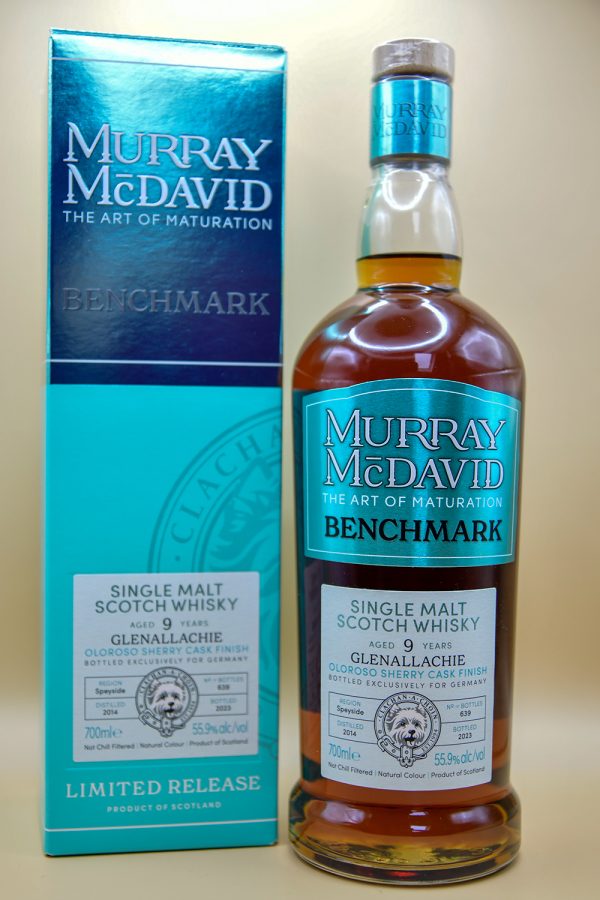 GlenAllachie 9 Jahre 2014/2023 – Murray McDavid, 55,9%