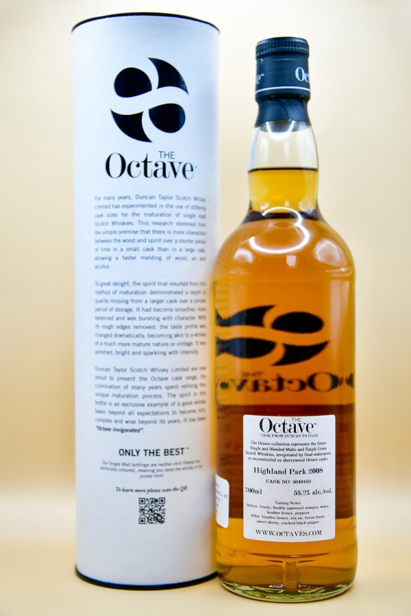 Highland Park 15 Jahre 2008/2024 Single Cask – Duncan Taylor, 55,2% – Bild 2