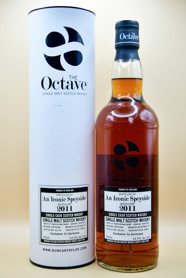 An Iconic Speyside 12 Jahre 2011/2024 Single Cask – Duncan Taylor, 54,9%