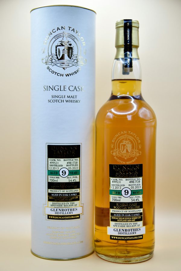 Glenrothes 9 Jahre 2013/2023 Single Cask – Duncan Taylor, 54,4%