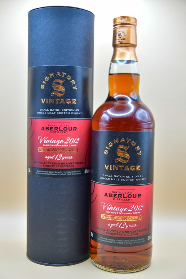 Aberlour 12 Jahre 2012 Small Batch Edition #9 - Signatory, 48,2%