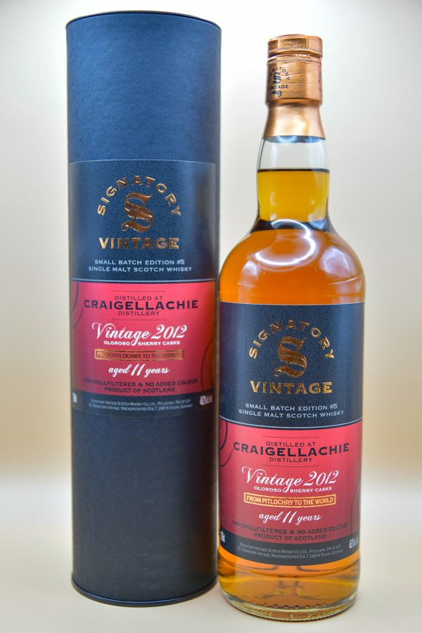 Craigellachie 11 Jahre 2012 Small Batch Edition #5 - Signatory, 48,2%