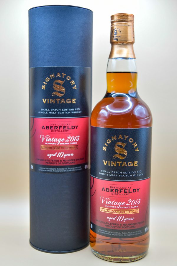 Aberfeldy 10 Jahre 2013 Small Batch Edition #10 - Signatory, 48,2%