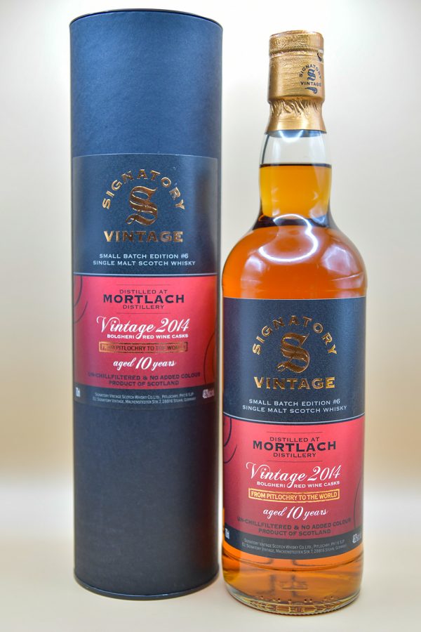 Mortlach 10 Jahre 2014 Small Batch Edition #6 - Signatory, 48,2%