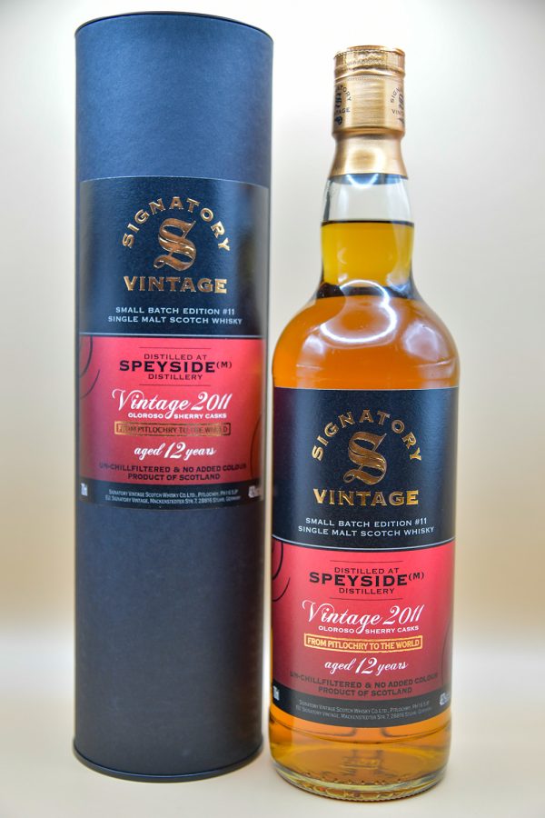 Speyside (M) 12 Jahre 2011 Small Batch Edition #11 - Signatory, 48,2%