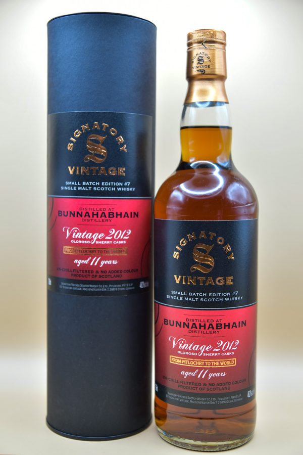 Bunnahabhain 11 Jahre 2012 Small Batch Edition #7 - Signatory, 48,2%