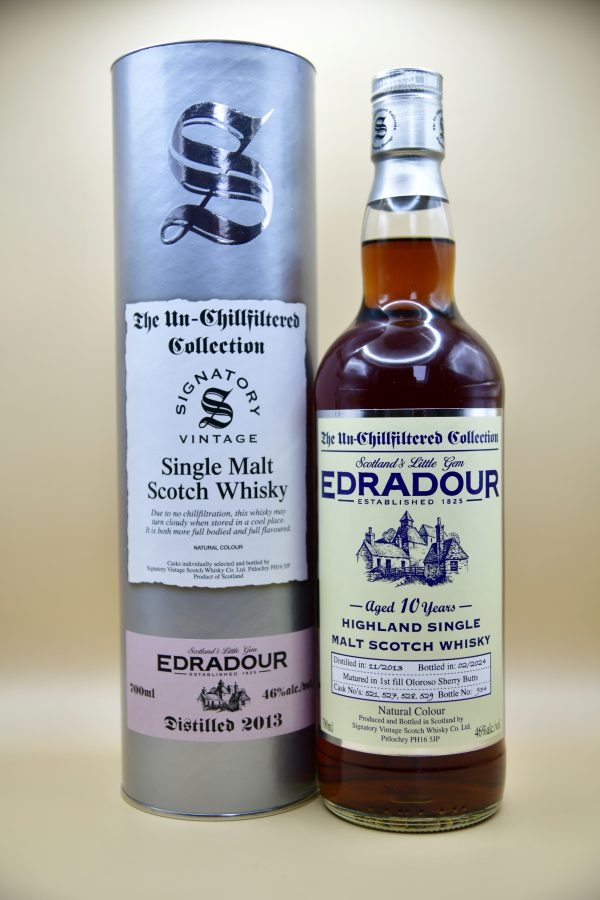 Edradour 10 Jahre 2013/2024 - Signatory, 46%