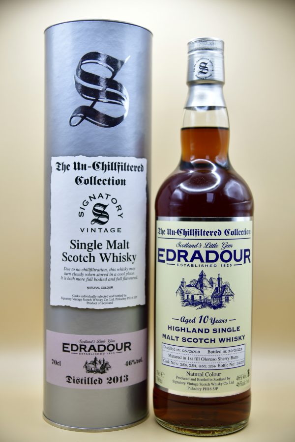 Edradour 10 Jahre 2013/2023 - Signatory, 46%