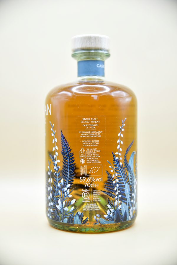 Nc’nean Organic Cask Strength Batch CS / GD06 (ohne Verpackung), 59,6% – Bild 2