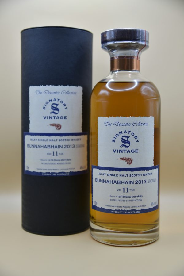 Bunnahabhain Staoisha 11 Jahre 2013/2024 - Signatory, 46%