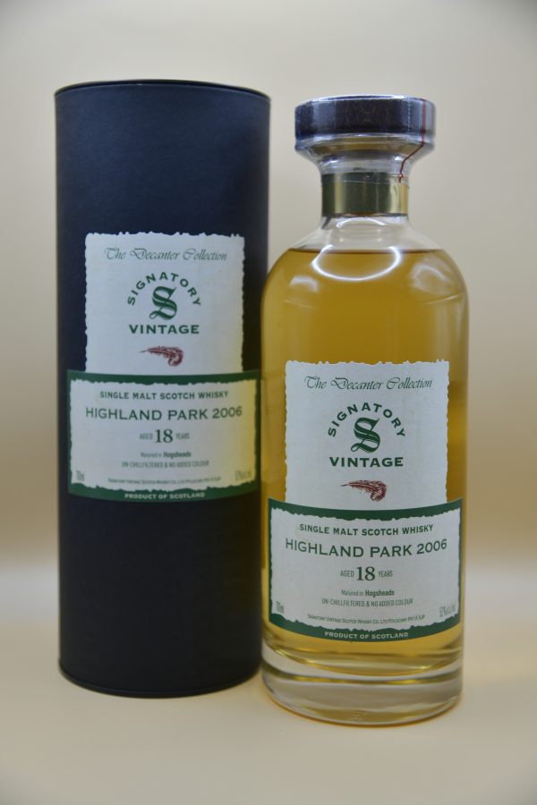 Highland Park 18 Jahre 2006/2024 - Signatory, 52%