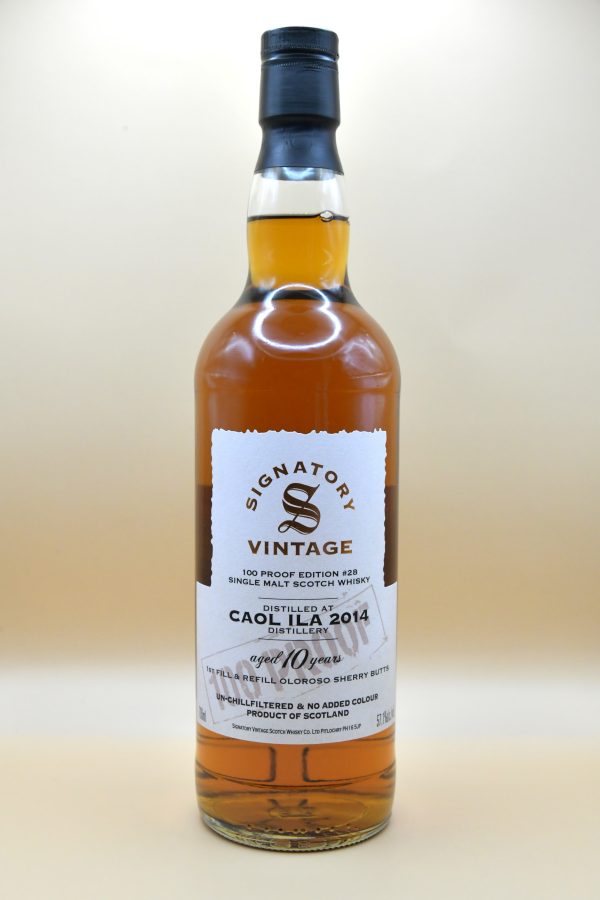 Caol Ila 10 Jahre 2014 100 Proof Edition #28 - Signatory, 57,1%