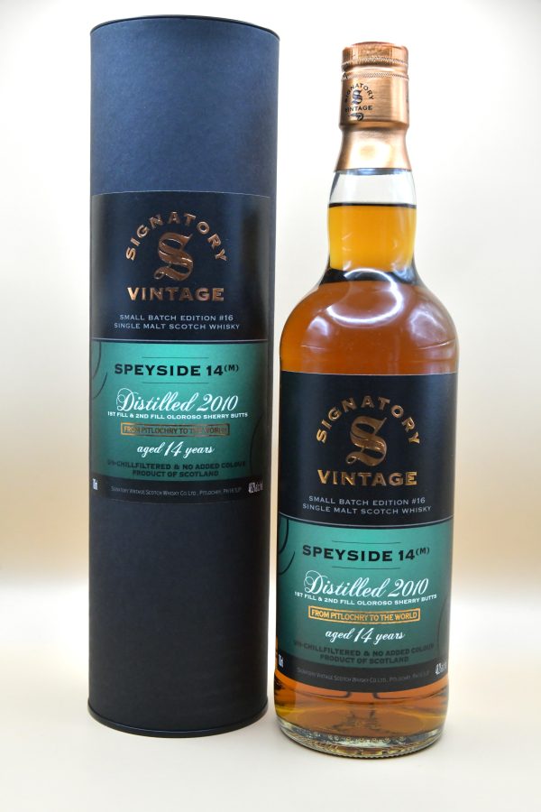 Speyside (M) 14 Jahre 2010 Small Batch Edition #16 - Signatory, 48,2%