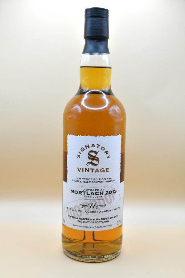 Mortlach 11 Jahre 2013 100 Proof Edition #34 - Signatory, 57,1%
