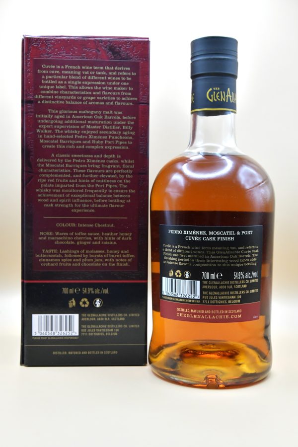 GlenAllachie 10 Jahre 2012/2023 Cuvée Cask Finish - Kirsch Import, 54,9% – Bild 2