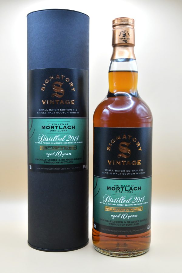 Mortlach 10 Jahre 2014 Small Batch Edition #15 - Signatory, 48,2%