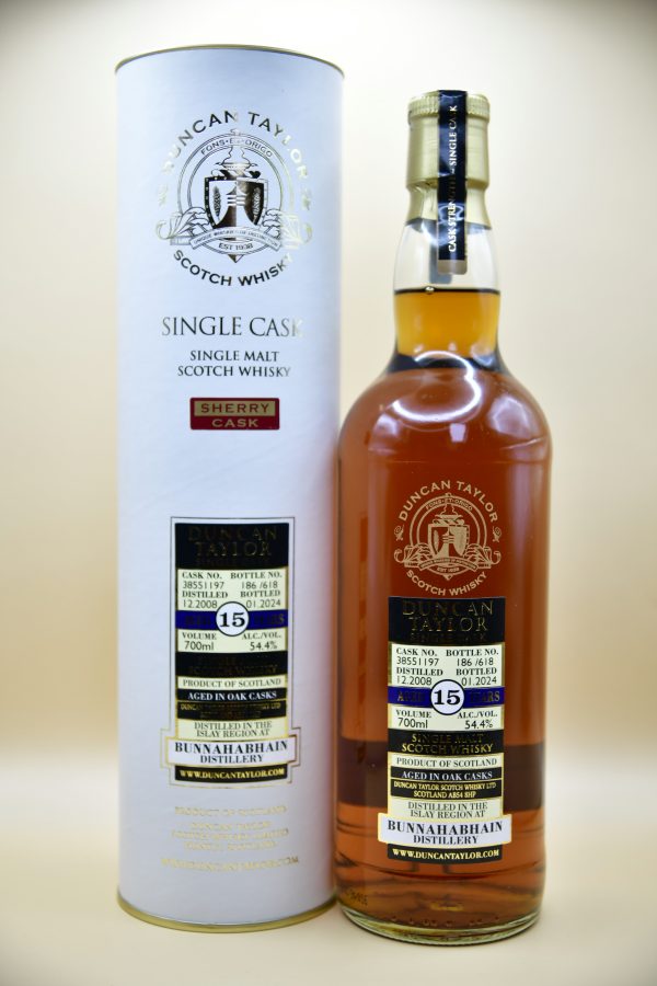 Bunnahabhain 15 Jahre 2008/2024 Single Cask – Duncan Taylor, 54,4%