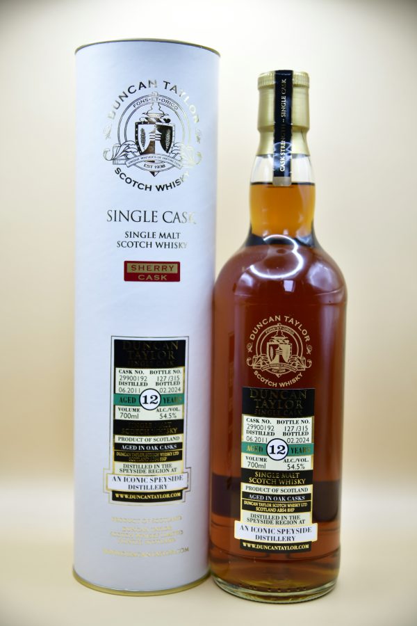An Iconic Speyside 12 Jahre 2011/2024 Single Cask – Duncan Taylor, 54,5%