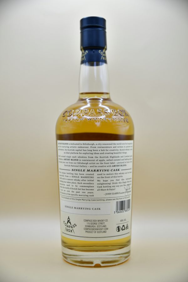 Compass Box Artist Blend – Single Marrying Cask, 49% – Bild 2