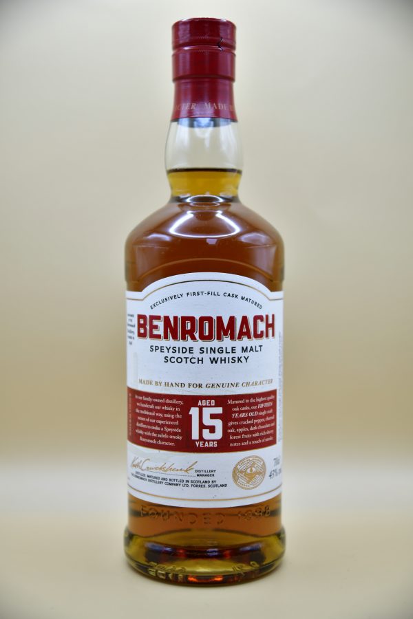 Benromach 15 Jahre (ohne Verpackung), 43%