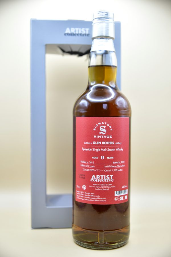 Glenrothes 9 Jahre 2015/2024 Artist Collective 7.3 - Signatory, 48% – Bild 2