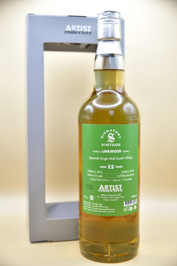 Linkwood 12 Jahre 2012/2024 Artist Collective 7.6 - Signatory, 48% – Bild 2