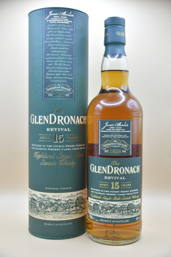 GlenDronach 15 Jahre Revival, 46%