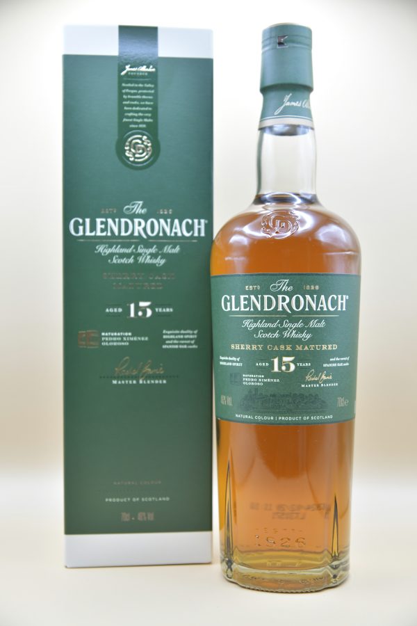 GlenDronach 15 Jahre Sherry Cask Matured, 46%