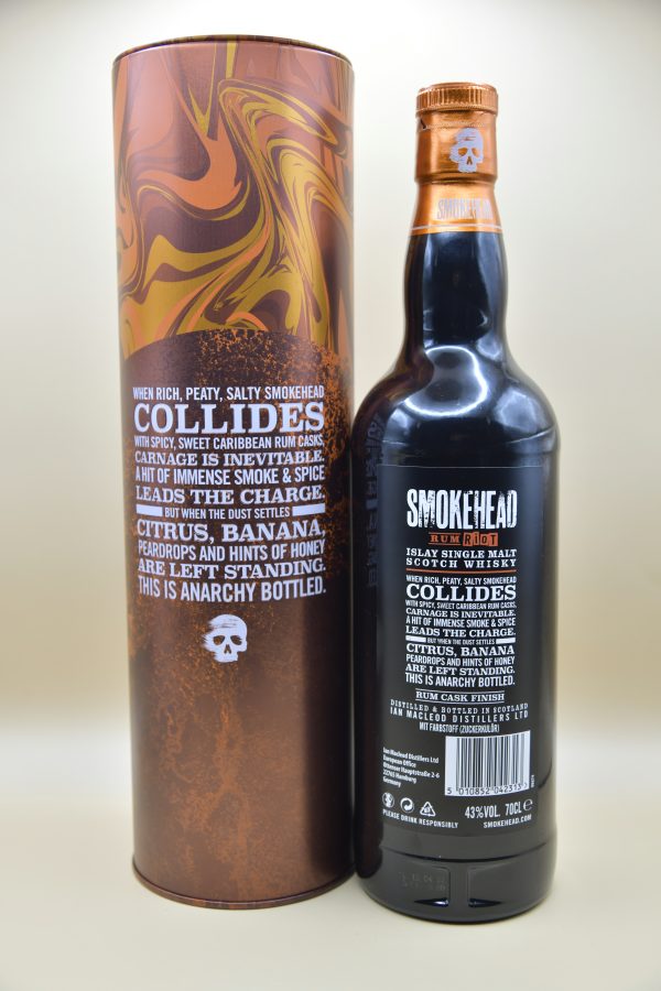 Smokehead Rum Riot, 43% – Bild 2