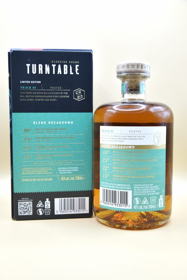 Turntable Track 02 Firestarter 2023 Blended Scotch Whisky, 46% – Bild 2